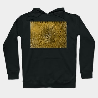 Golden Forest Rhythmic Pattern Hoodie